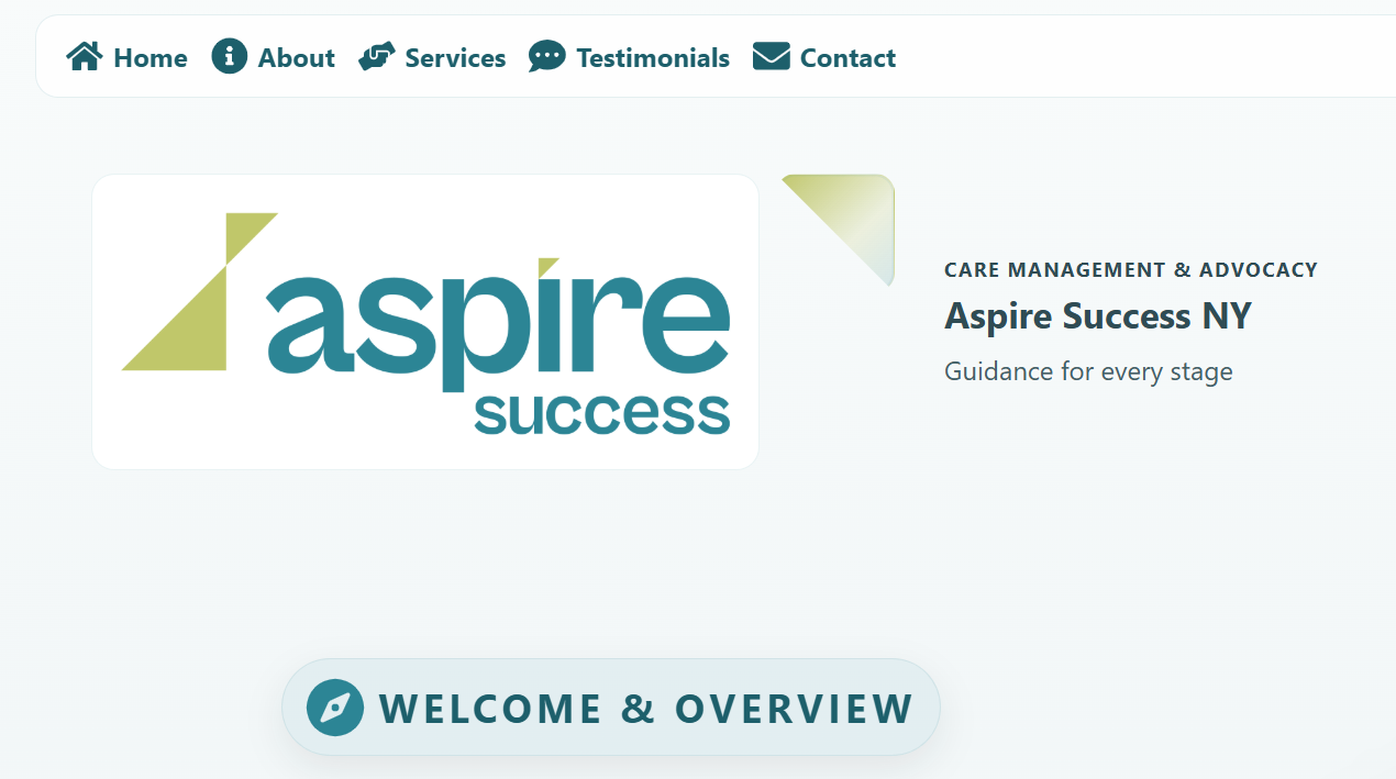 Aspire Success NY - Business Website
